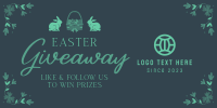 Easter Bunny Giveaway Twitter post Image Preview