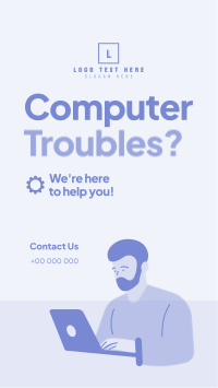 Computer Repair Instagram story Image Preview