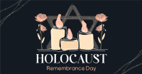 Holocaust Memorial Facebook Ad Design