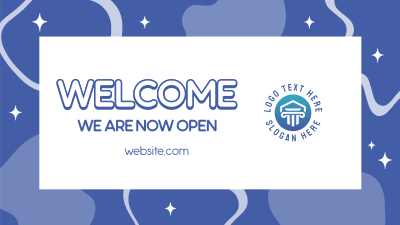Welcome Now Open Facebook event cover Image Preview