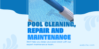 Pool Cleaning Services Twitter post Image Preview