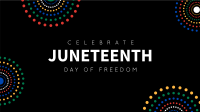 Colorful Juneteenth Facebook event cover Image Preview