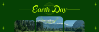 Earth Day Minimalist Twitter Header Design
