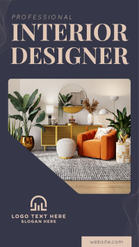  Professional Interior Designer Facebook story Image Preview