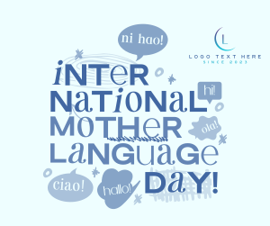 Doodle International Mother Language Day Facebook post Image Preview