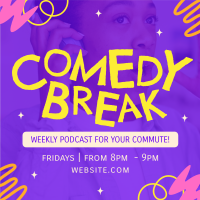 Comedy Break Podcast Instagram post Image Preview