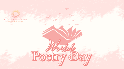 Happy Poetry Day Facebook event cover Image Preview