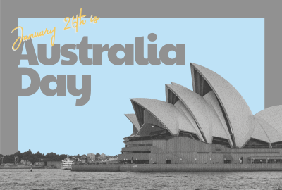 Newspaper Australia Day Pinterest board cover Image Preview
