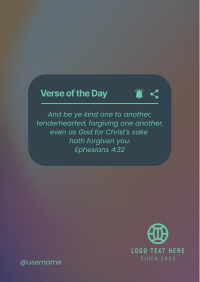 Verse of the Day Flyer Image Preview