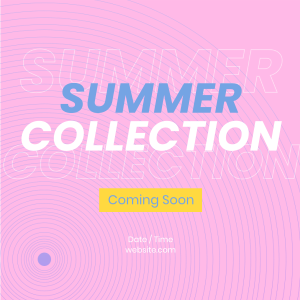 90's Lines Summer Collection Instagram post Image Preview