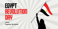 Egypt Revolution Day Twitter post Image Preview