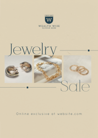 Luxurious Jewelry Sale Poster Image Preview