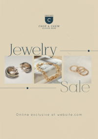 Luxurious Jewelry Sale Poster Image Preview