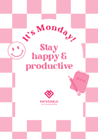 Monday Productivity Poster Image Preview