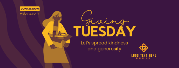 Tuesday Generosity Facebook Cover Design Image Preview