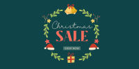 Christmas Wreath Sale Twitter post Image Preview