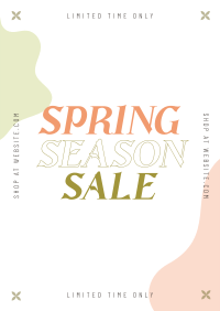 Hibernating Season Sale Flyer Design