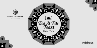 Eid Feast Celebration Twitter Post Design