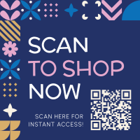 Geometric Scan Now Instagram Post Preview