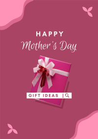 Mothers Gift Guide Poster Design