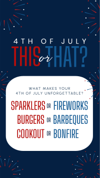 4th of July This or That Instagram reel Image Preview