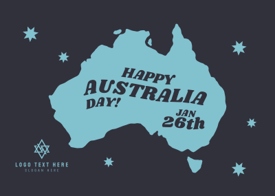 Australia Day! Postcard Image Preview