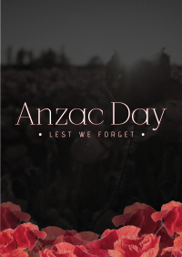 Anzac Poppies Poster Image Preview