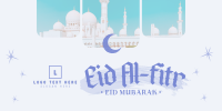 Modern Eid Al Fitr Twitter post Image Preview
