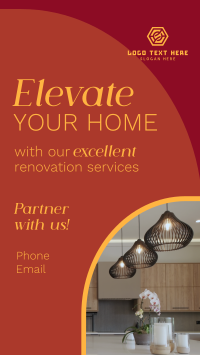 Renovation Elevate Your Space YouTube short Image Preview