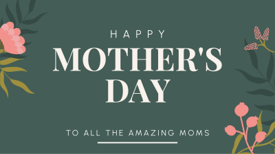 Amazing Mother's Day Facebook event cover Image Preview