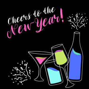 Cheers to New Year! Instagram post Image Preview