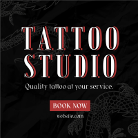 Amazing Tattoo Instagram Post Design