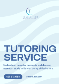 Tutoring Service Poster Image Preview