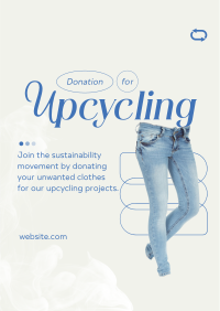 Fashion Upcycling Drive Flyer Image Preview