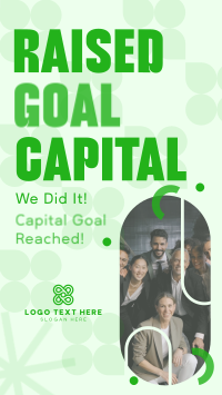 Corporate Capital Goal Achieved Instagram Story Preview
