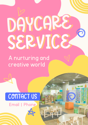 Playful Daycare Facility Flyer Image Preview