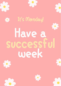 Success Starts on Mondays Poster Image Preview
