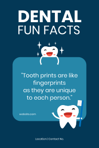 Dental Facts Pinterest Pin Design