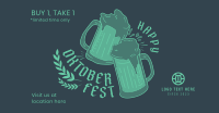 Oktoberfest Celebration Facebook Ad Design