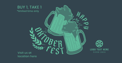 Oktoberfest Celebration Facebook ad Image Preview