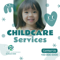 Quirky Faces Childcare Service Linkedin Post Image Preview