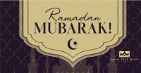 Ramadan Temple Greeting Facebook Ad Design