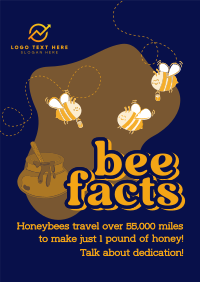 Honey Bee Facts Poster Image Preview