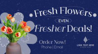 Fresh Flowers Sale Video Preview