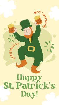Saint Patrick's Day Greeting Instagram story Image Preview