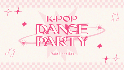 Kpop Y2k Party Facebook event cover Image Preview