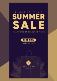 Summer Shopping Poster Image Preview
