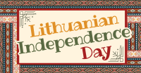 Folk Lithuanian Independence Day Facebook ad Image Preview