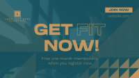 Edgy Fitness Gym Video Design