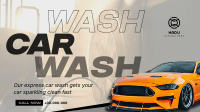 Professional Car Cleaning Facebook event cover Image Preview